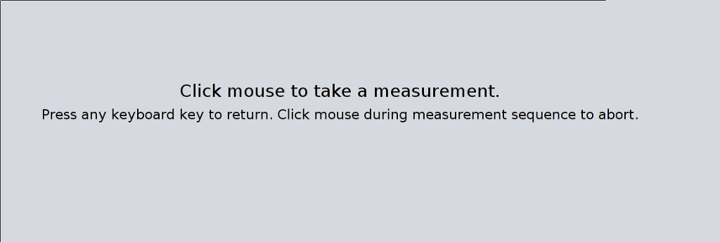 Special tonometer measurement mode